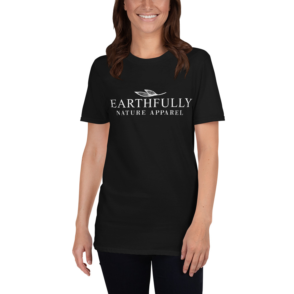 Earthfully Leaf Tee - Black