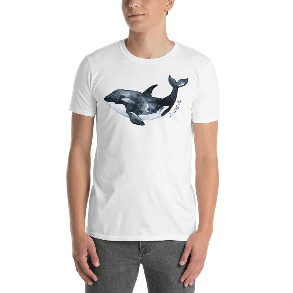 Swimming Orca Tee